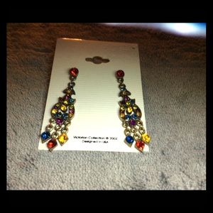 Beautiful pierced dangle earrings